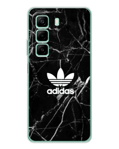 Чехол для Infinix Hot 50 Pro с картинкой «Белый мрамор Adidas» Чехол для Infinix Hot 50 Pro с картинкой «Белый мрамор Adidas»