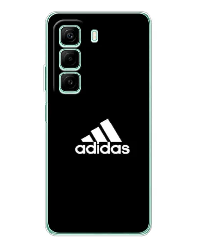 Чехол для Infinix Hot 50 Pro с картинкой «Черная классика Adidas» Чехол для Infinix Hot 50 Pro с картинкой «Черная классика Adidas»