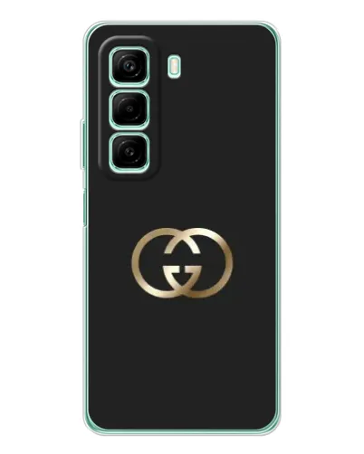 Чехол для Infinix Hot 50 Pro с картинкой «Минимализм Gucci»