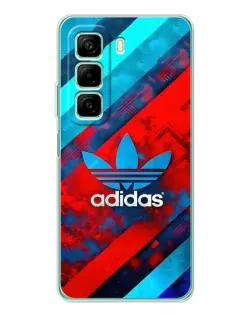 Чехол для Infinix Hot 50 с картинкой «Абстракция Adidas»