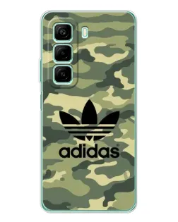 Чехол для Infinix Hot 50 с картинкой «Милитари стиль Adidas» Чехол для Infinix Hot 50 с картинкой «Милитари стиль Adidas»