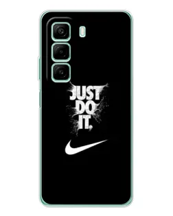 Чохол для Infinix Hot 50 з картинкою «Текстовий принт Nike» Чохол для Infinix Hot 50 з картинкою «Текстовий принт Nike»