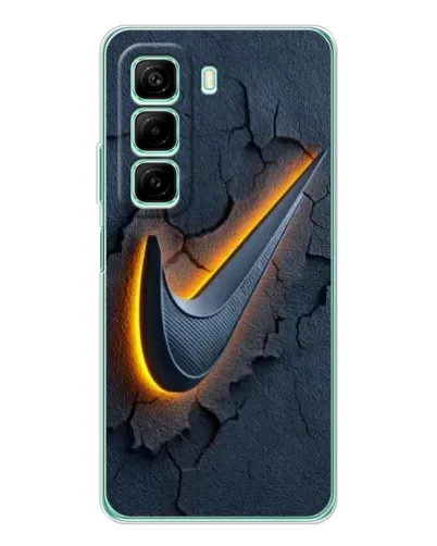 Чехол для Infinix Hot 50 с картинкой «Объемный логотип Найк» Чехол для Infinix Hot 50 с картинкой «Объемный логотип Найк»