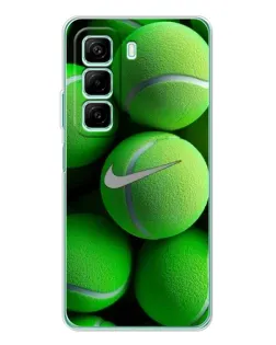 Чохол для Infinix Hot 50 з картинкою «Тенісні м'ячі Найк» Чохол для Infinix Hot 50 з картинкою «Тенісні м'ячі Найк»