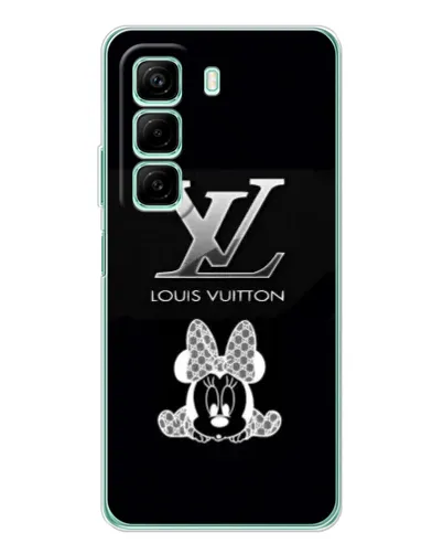 Чехол для Infinix Hot 50 с картинкой «LV и Минни Маус»