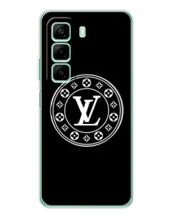 Чехол для Infinix Hot 50 с картинкой «LV — печать стиля»