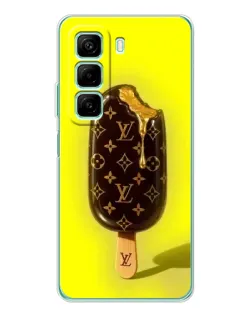 Чехол для Infinix Hot 50 с картинкой «Мороженое от LV»