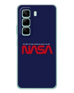 Чехол для Infinix Hot 50 с картинкой «NASA — глубокий космос»