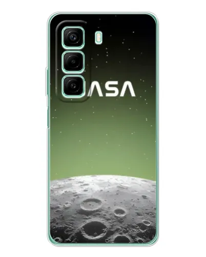Чехол для Infinix Hot 50 с картинкой «NASA — лунный градиент» Чехол для Infinix Hot 50 с картинкой «NASA — лунный градиент»