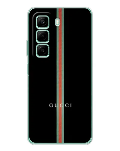 Чехол для Infinix Hot 50 с картинкой «Gucci — строгая линия» Чехол для Infinix Hot 50 с картинкой «Gucci — строгая линия»