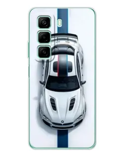 Чехол для Infinix Hot 50 с картинкой «Вид сверху — BMW M»