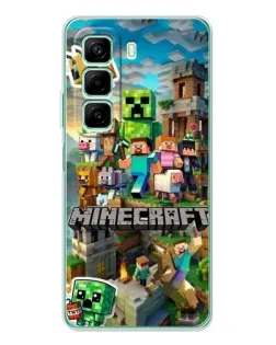 Чохол для Infinix Hot 50 з картинкою «Замок Minecraft» Чохол для Infinix Hot 50 з картинкою «Замок Minecraft»