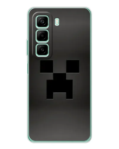 Чохол для Infinix Hot 50 з картинкою «Чорний кріпер градієнт» Чохол для Infinix Hot 50 з картинкою «Чорний кріпер градієнт»