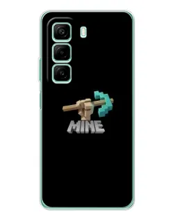 Чохол для Infinix Hot 50 з картинкою «Алмазне кайло»