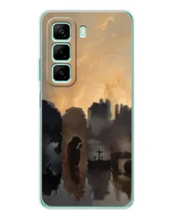 Чехол для Infinix Hot 50 с картинкой «Дорога к вере»