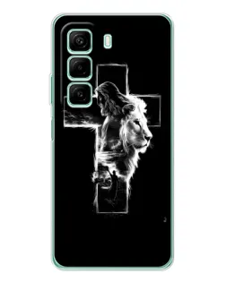 Чехол для Infinix Hot 50 с картинкой «Сияющий крест Jesus» Чехол для Infinix Hot 50 с картинкой «Сияющий крест Jesus»