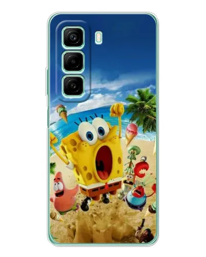 Чохол для Infinix Hot 50 з картинкою «Розваги на пляжі»