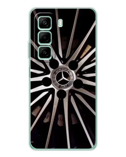 Чехол для Infinix Hot 50 с картинкой «Диск Mercedes» Чехол для Infinix Hot 50 с картинкой «Диск Mercedes»