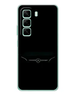 Чехол для Infinix Hot 50 с картинкой «Mercedes Stealth Look»