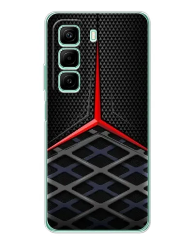 Чехол для Infinix Hot 50 с картинкой «Mercedes Carbon Grid» Чехол для Infinix Hot 50 с картинкой «Mercedes Carbon Grid»