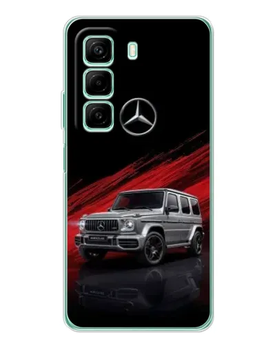 Чехол для Infinix Hot 50 с картинкой «Mercedes G-Class красный» Чехол для Infinix Hot 50 с картинкой «Mercedes G-Class красный»
