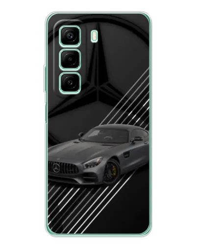 Чехол для Infinix Hot 50 с картинкой «Mercedes AMG — графика» Чехол для Infinix Hot 50 с картинкой «Mercedes AMG — графика»