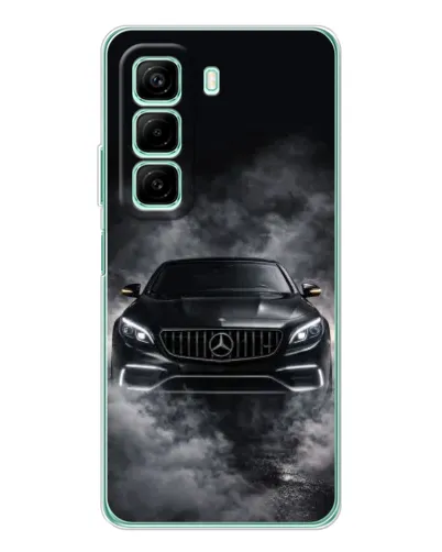 Чехол для Infinix Hot 50 с картинкой «Mercedes в дыму» Чехол для Infinix Hot 50 с картинкой «Mercedes в дыму»
