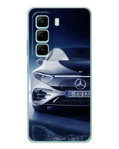 Чехол для Infinix Hot 50 с картинкой «Mercedes EQ — будущее» Чехол для Infinix Hot 50 с картинкой «Mercedes EQ — будущее»