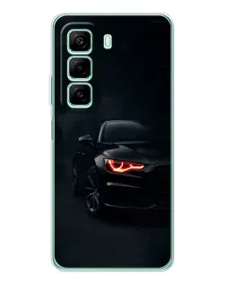 Чехол для Infinix Hot 50 с картинкой «Audi — хищный взгляд»