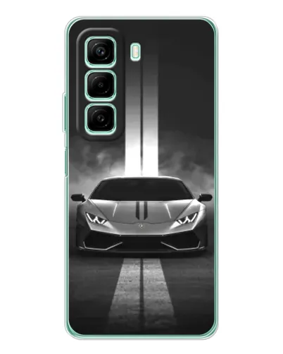 Чехол для Infinix Hot 50 с картинкой «Lamborghini симметрия дорог» Чехол для Infinix Hot 50 с картинкой «Lamborghini симметрия дорог»