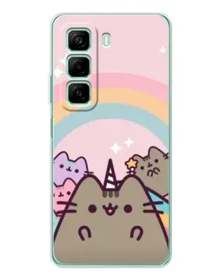 Чохол для Infinix Hot 50 з картинкою «Єдиноріг Pusheen» Чохол для Infinix Hot 50 з картинкою «Єдиноріг Pusheen»