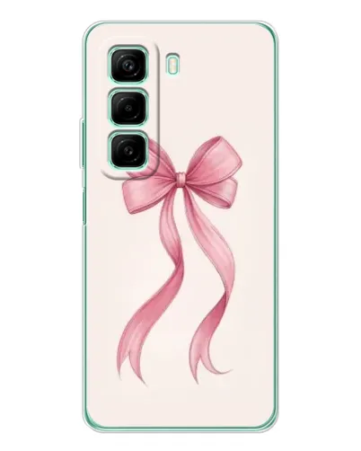 Чехол для Infinix Hot 50 с картинкой «Розовый бант»