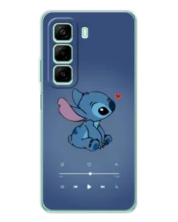 Чехол для Infinix Hot 50 с картинкой «Музыкальный Stitch»
