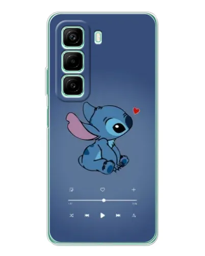 Чехол для Infinix Hot 50 с картинкой «Музыкальный Stitch»