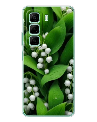 Чехол для Infinix Hot 50 с картинкой «Ландыши в зелени» Чехол для Infinix Hot 50 с картинкой «Ландыши в зелени»