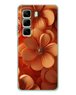 Чехол для Infinix Hot 50 с картинкой «Оранжевый макро цветок» Чехол для Infinix Hot 50 с картинкой «Оранжевый макро цветок»