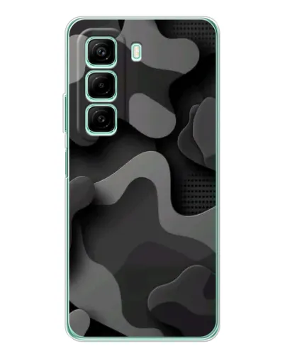 Чехол для Infinix Hot 50 с картинкой «Темный абстрактный камуфляж» Чехол для Infinix Hot 50 с картинкой «Темный абстрактный камуфляж»