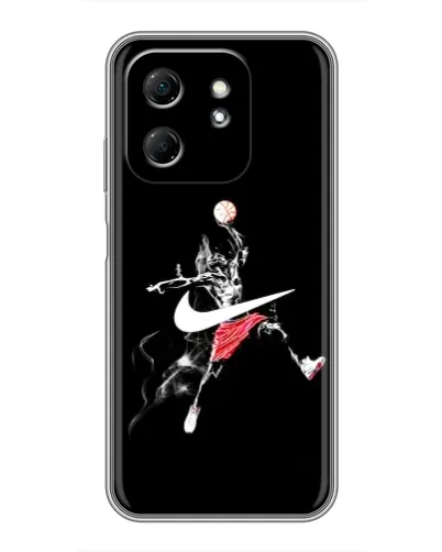 Чехол для Infinix Hot 50i с картинкой «Jordan Jumpman» Чехол для Infinix Hot 50i с картинкой «Jordan Jumpman»