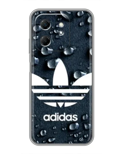 Чехол для Infinix Hot 50i с картинкой «Adidas Trefoil Blue» Чехол для Infinix Hot 50i с картинкой «Adidas Trefoil Blue»