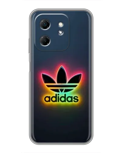 Чехол для Infinix Hot 50i с картинкой «Неоновый Adidas» Чехол для Infinix Hot 50i с картинкой «Неоновый Adidas»