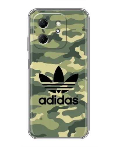 Чехол для Infinix Hot 50i с картинкой «Милитари стиль Adidas» Чехол для Infinix Hot 50i с картинкой «Милитари стиль Adidas»