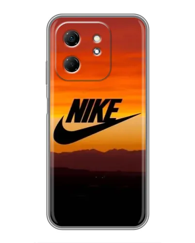 Чехол для Infinix Hot 50i с картинкой «Nike — вечерний горизонт»