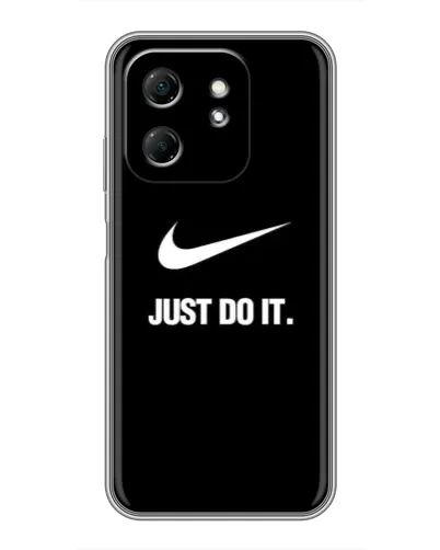 Чехол для Infinix Hot 50i с картинкой «Классический принт Nike»
