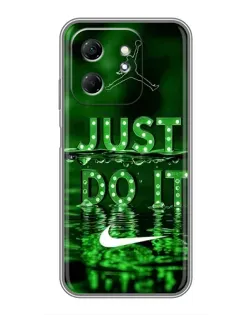 Чехол для Infinix Hot 50i с картинкой «Зеленый неоновый Nike» Чехол для Infinix Hot 50i с картинкой «Зеленый неоновый Nike»