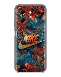 Чехол для Infinix Hot 50i с картинкой «Nike в абстракции» Чехол для Infinix Hot 50i с картинкой «Nike в абстракции»