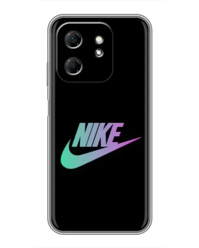Чехол для Infinix Hot 50i с картинкой «Nike — городская ночь»