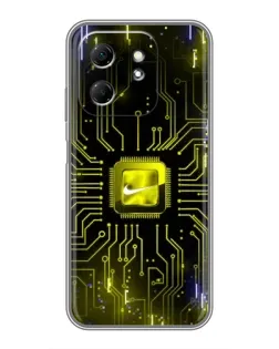 Чехол для Infinix Hot 50i с картинкой «Nike — золотая искра» Чехол для Infinix Hot 50i с картинкой «Nike — золотая искра»