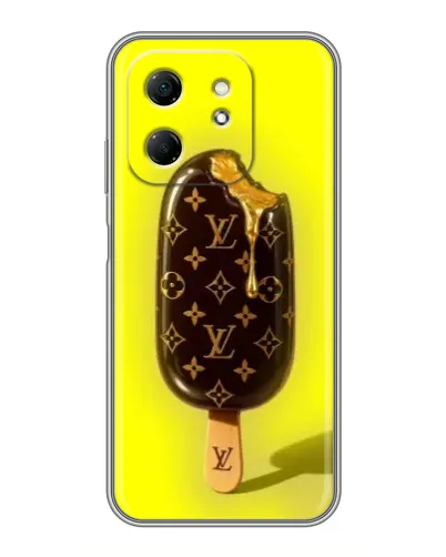 Чехол для Infinix Hot 50i с картинкой «Мороженое от LV»