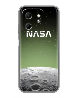 Чехол для Infinix Hot 50i с картинкой «NASA — лунный градиент» Чехол для Infinix Hot 50i с картинкой «NASA — лунный градиент»