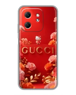 Чохол для Infinix Hot 50i з картинкою «Gucci — золотий сад»
